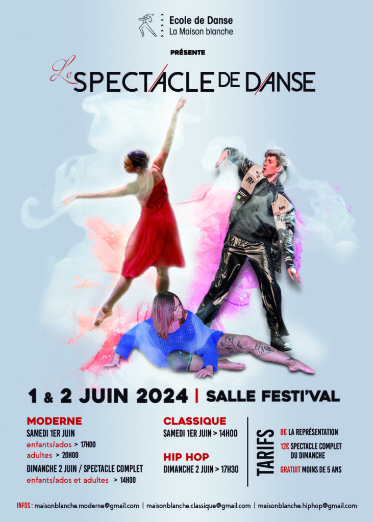Gala danse 2024 - Affiche du spectacle
